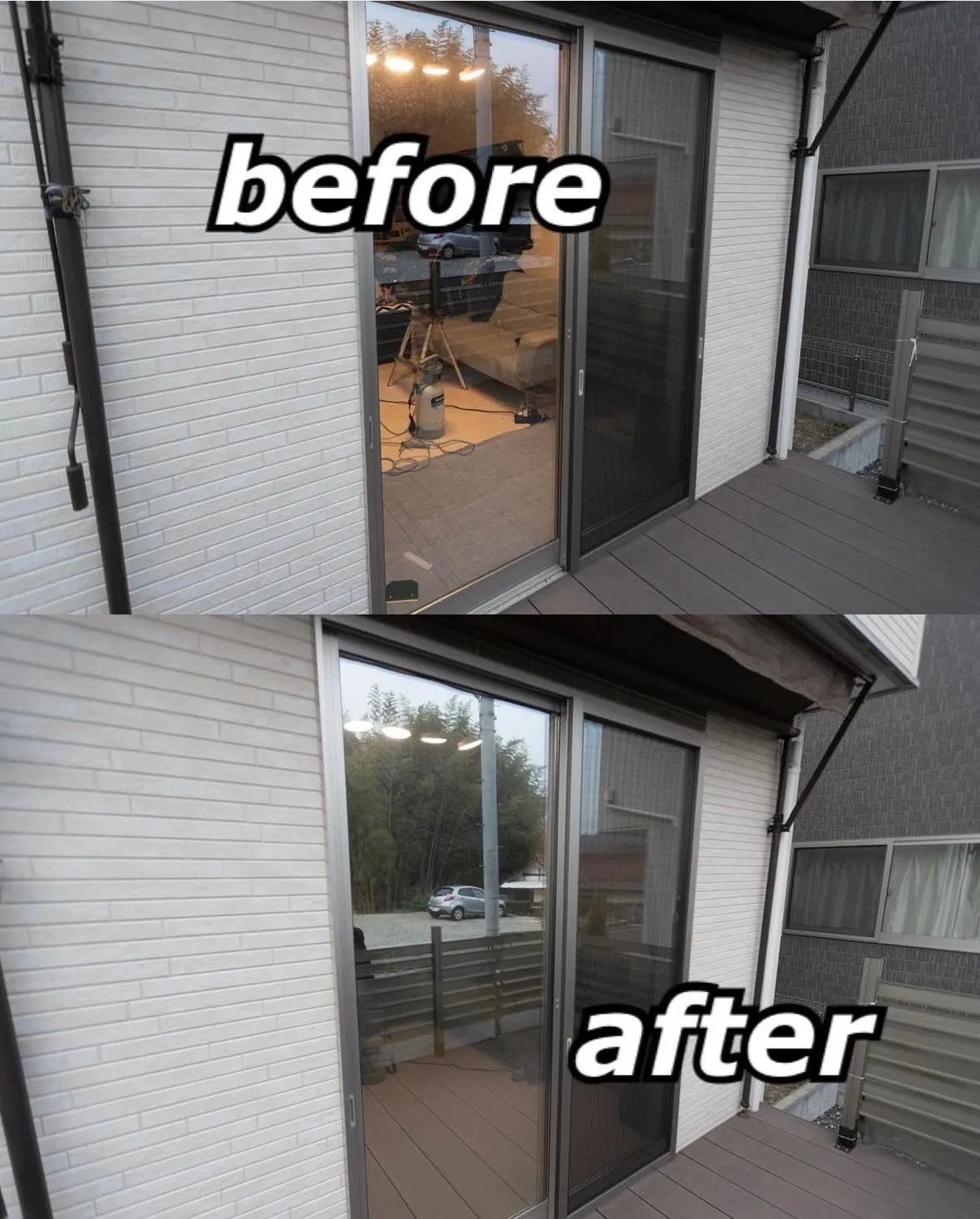 【施工事例】違いが凄い!貼ったらすぐに実感出来ます✨